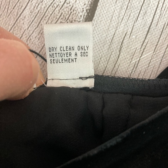 Talbots High Waist Velvet/Silk Blend Pants - Picture 9 of 10